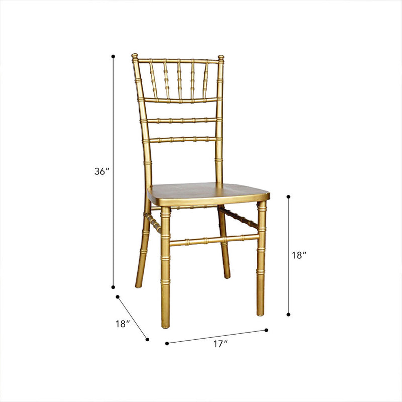 Chiavari Metal Ladder Back Dining Chair