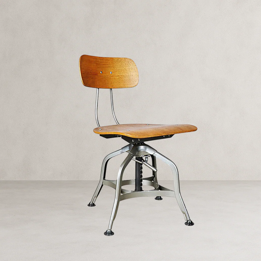 椅子 TOLEDO CHAIR swivel side chair Toledo Swivel Dining Chairs With Adjustable Height | Amerivend Works