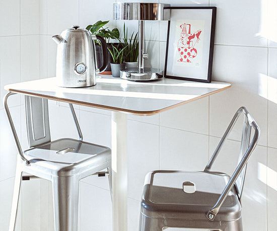 Marais A Bar Stool with Low Back