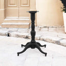 1000 X-Shaped Black Table Base