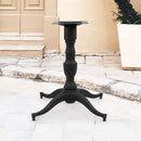 1000 X-Shaped Black Table Base