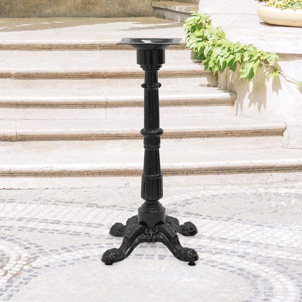 B6 Black Table Base
