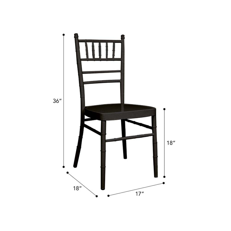 Chiavari Metal Ladder Back Dining Chair