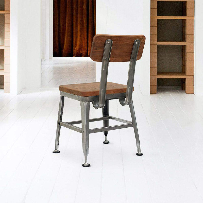 Heron Dining Chair with Solid Wood