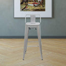 Marais A Bar Stool with Low Back