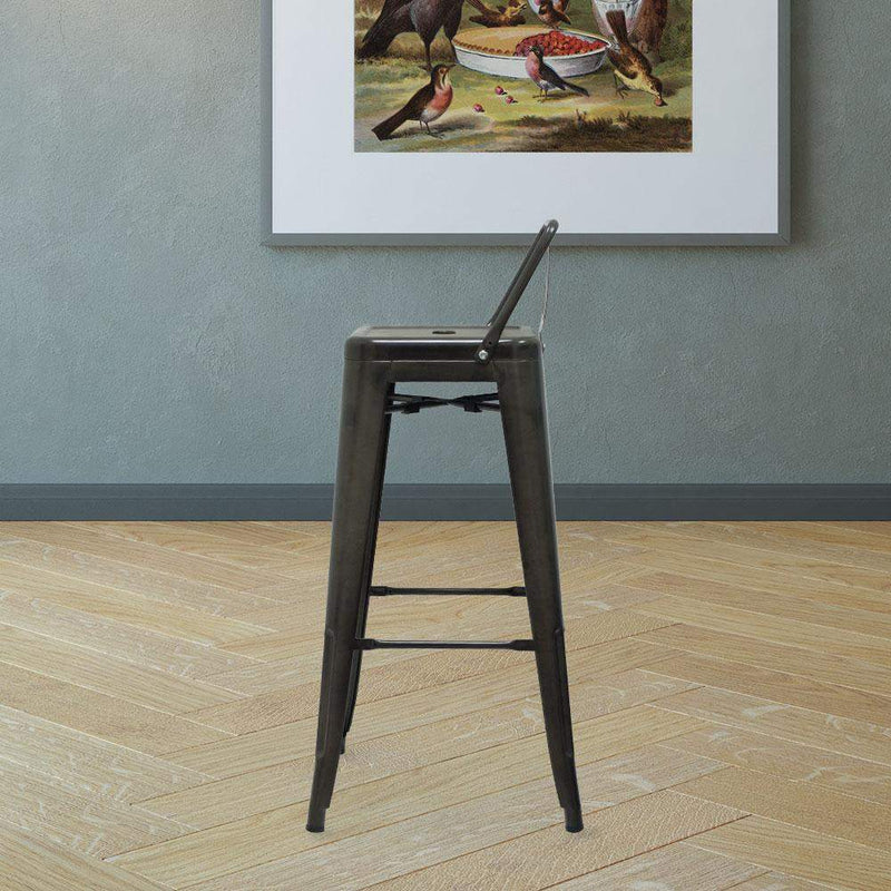 Marais A Bar Stool with Low Back