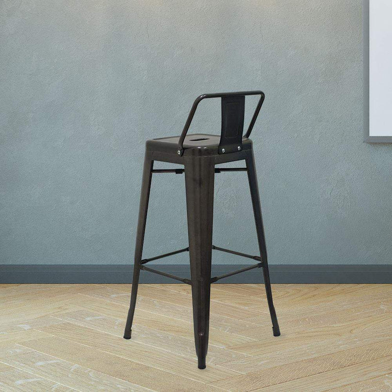 Marais A Bar Stool with Low Back