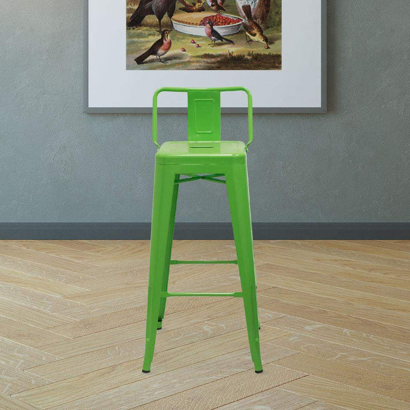 Marais A Bar Stool with Low Back