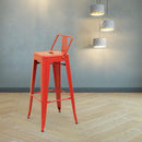 Marais A Bar Stool with Low Back