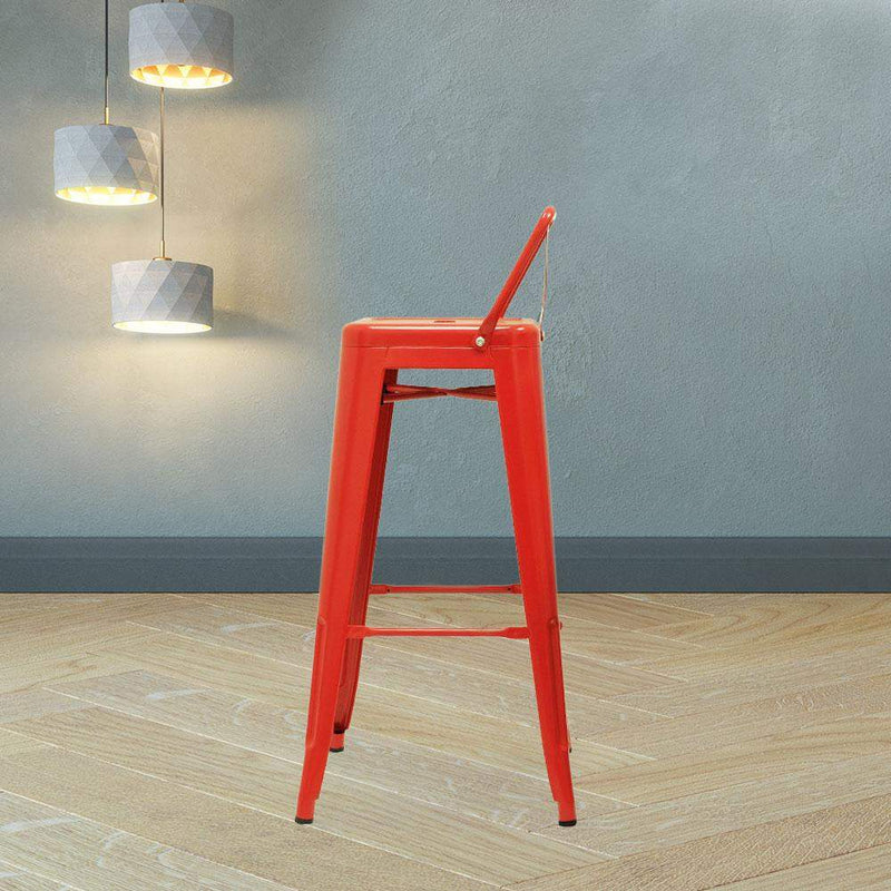 Marais A Bar Stool with Low Back