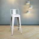 Marais A Bar Stool with Low Back