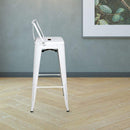 Marais A Bar Stool with Low Back