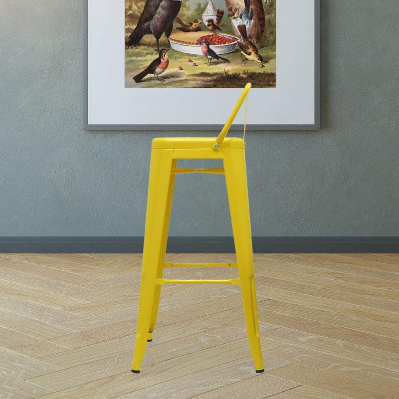 Marais A Bar Stool with Low Back