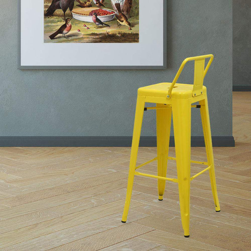 Marais A Bar Stool with Low Back