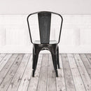 Marais A Dining Chair with Metal Seat
