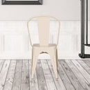 Marais A Dining Chair with Metal Seat