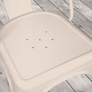 Marais A Dining Chair with Metal Seat