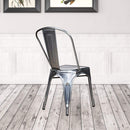 Marais A Dining Chair with Metal Seat