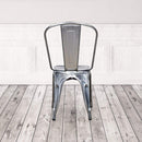 Marais A Dining Chair with Metal Seat