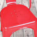Marais A Dining Chair with Metal Seat