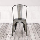 Marais A Dining Chair with Metal Seat