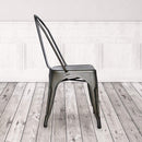 Marais A Dining Chair with Metal Seat
