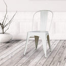 Marais A Dining Chair with Metal Seat