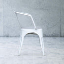 Marais A Arm Chair with Metal Seat