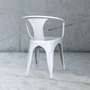 Marais A Arm Chair with Metal Seat