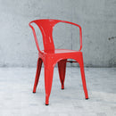 Marais A Arm Chair with Metal Seat