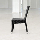 Lyon Black Patio Dining Chair