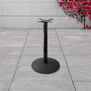 S Black Table Base