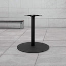 S Black Table Base