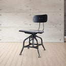 Toledo Adjustable Height Swivel Dining Chair