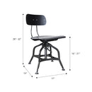 Toledo Adjustable Height Swivel Dining Chair