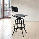 Toledo Adjustable Height Swivel Bar Chair