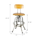 Toledo Swivel Adjustable Height Bar Stool