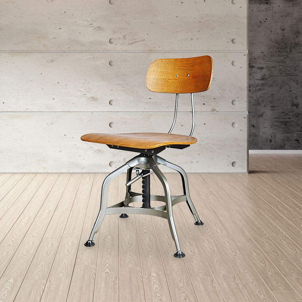 椅子 TOLEDO CHAIR swivel side chair Toledo Swivel Dining Chairs With Adjustable Height | Amerivend Works