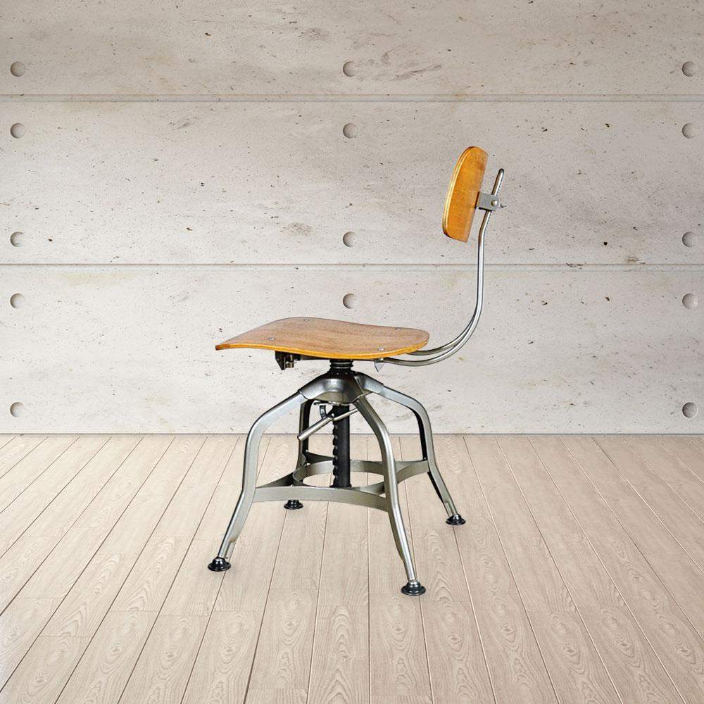 Toledo Swivel Dining Chairs With Adjustable Height | Amerivend Works