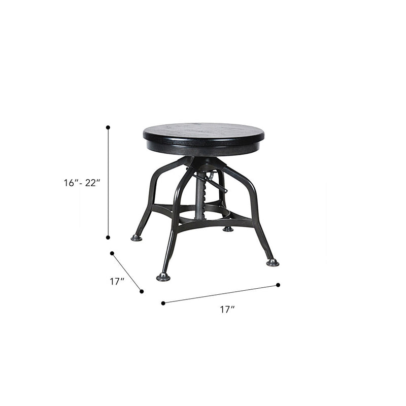 Toledo Swivel Adjustable Height Dining Stool